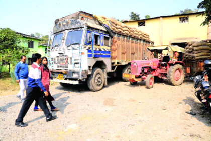 डीएसओ ने चंद्रपुरा के राशन दुकानों का किया निरीक्षण