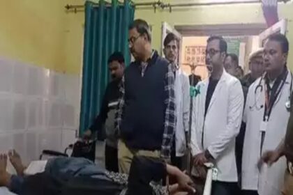 बिहार से घूमने आए स्कूली बच्चों की बस कुशीनगर में पलटी, 11 छात्रा और छात्राएं घायल